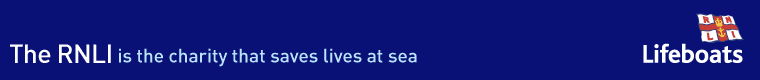 The RNLI saves lives at sea